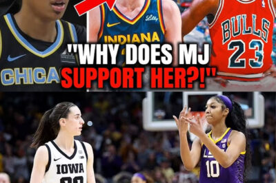 Caitlin Clark’s Michael Jordan Deal EXPOSES Angel Reese’s SHOCKING MELT DOWN!