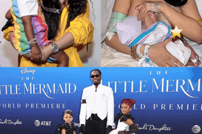 Kulture Reveals Cardi B’s Third Baby Secret at ‘Little Mermaid’ Premiere With Offset and Kalea