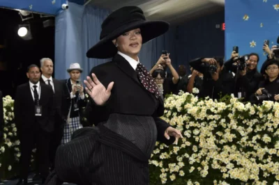 Rihanna and ASAP Rocky brought a surprise guest to the 2025 Met Gala: Baby No. 3 (an)