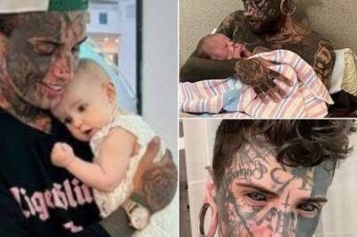 Dad removes full-body tattoos for sake of his young daughter (NG)