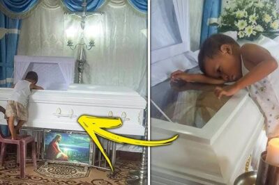 In the middle of the service, the child quietly stood up, walked over to his mother’s coffin and pressed his ear against it. Then he turned to the other people present at the funeral and said something that made everyone in the church freeze. Check out the comments (NG)