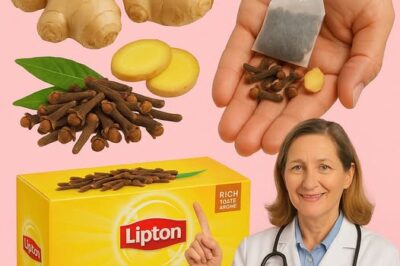 The Powerful Health Benefits of Lipton, Cloves, and Ginger: Why Every Woman Should Try This Wellness Trio