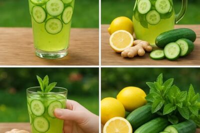 Cucumber Ginger Mint Lemon Detox Water: A Refreshing Health Boost