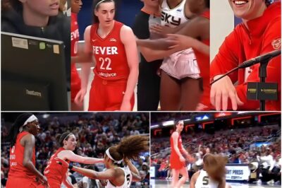 SHOCKING: Angel Reese Nearly KNOCKS OUT Caitlin Clark with BRUTAL Foul – Fans DEMAND Suspension After Viral Video!