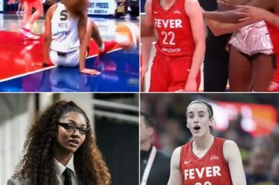 VIDEO: Angel Reese Was About To Knock Out Caitlin Clark After Dirty Foul Knocked Her To The Floor (NG)