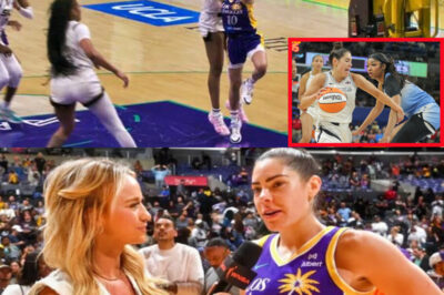 Kelsey Plum Totally Disrespected Angel Reese With Belittling Gesture After Beating Her To The Rim For An Easy Score (an)