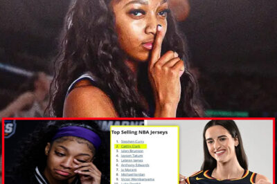 BREAKING NEWS: Angel Reese FURIOUS Over Caitlin Clark’s Top-Selling NBA Jerseys—Speaks Out After Her Own Go UNSOLD (an)