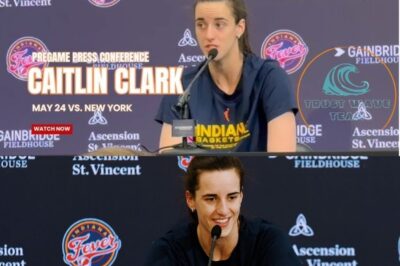 Caitlin Clark Meets the Media Ahead of Crucial Matchup with New York Liberty (NH)