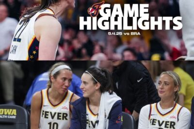 Indiana Fever Put on a Show with HUGE Win Over Brazil National Team at Iowa’s Carver-Hawkeye Arena (NH)