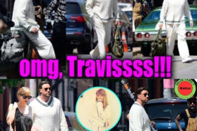 Travis Kelce’s Stylish NYC Photoshoot Near Taylor Swift’s Apartment (NH)