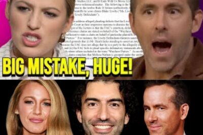 BREAKING NEWS: Legal Fallout Deepens Between Justin Baldoni, Blake Lively, and Ryan Reynolds (NH)