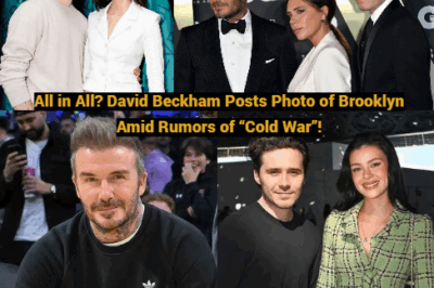 All in All? David Beckham Posts Photo of Brooklyn Amid Rumors of “Cold War”!