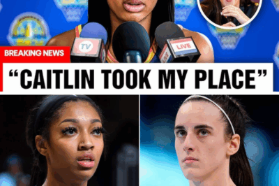 SHOCKING LIVE TV MOMENT: Reporter throws ICE-COLD SHADE at Angel Reese with brutal Caitlin Clark comparison — her stunned response sends the internet into MELTDOWN!