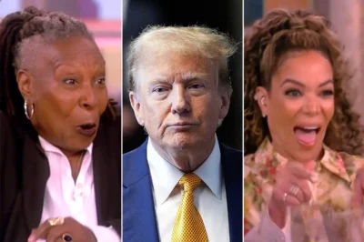 Whoopi Goldberg and Sunny Hostin LAUGH OUT LOUD at Idea of Trump in RIKERS — “Put Him in the Clink!” Sparks Outrage, Applause, and Instant Media Firestorm! What They Said Next Left Even Their Co-Hosts Speechless (NG)