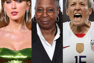 BREAKING NEWS: Taylor Swift, Whoopi Goldberg, and Megan Rapinoe shock the world with plans to flee the US together, all reasons related to billionaire Elon Musk