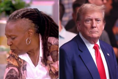 🔥 ON-AIR SHOCKER: Whoopi Goldberg Pretends to SPIT on ‘The View’ Stage After Accidentally Saying Trump’s Name — Co-Hosts Gasp, Audience Left in Stitches as Viral Moment Sparks Outrage, Laughter, and Fierce Debate Across Social Media! (NG)
