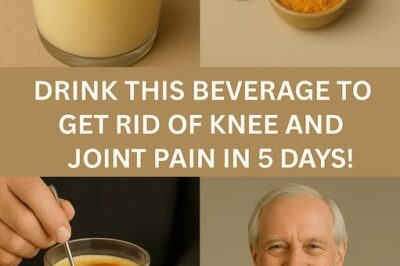 Say Goodbye to Knee & Joint Pain with This Powerful Anti-Inflammatory Drink