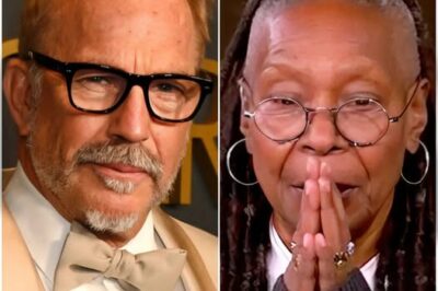 Hollywood Shockwave: Kevin Costner’s Alleged Refusal to Share the Stage with Whoopi Goldberg at the Oscars Sparks Heated Debate