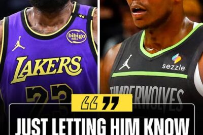 Anthony Edwards sends clear message to LeBron James after physical battle: “You ain’t just gonna push us”