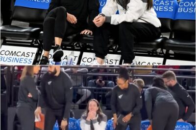 Caitlin Clark gets kicked out by Fever coach Stephanie White in lighthearted courtside moment