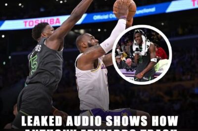 Leaked Audio Shows How Anthony Edwards Trash-Talking LeBron James, Tells Him To Congratulate Gobert