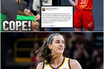Breaking News: WNBA Reporter SLAMS Caitlin Clark After She Destroys Brazilian National Team — Fans and Media Explode Over Brutal Beatdown! What was meant to be a friendly match turned into a full-on showcase of dominance — and now one WNBA reporter is calling out Clark for going “too far.” But fans aren’t having it. The media firestorm is heating up, and the internet is divided: was it disrespect… or just greatness on full display?