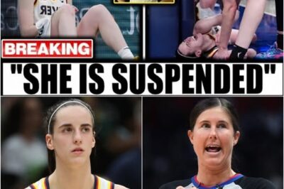 WNBA COVER-UP EXPOSED?! A bombshell leak of raw, disturbing footage connected to Caitlin Clark’s brutal injury has unleashed chaos, leading to an immediate referee suspension!