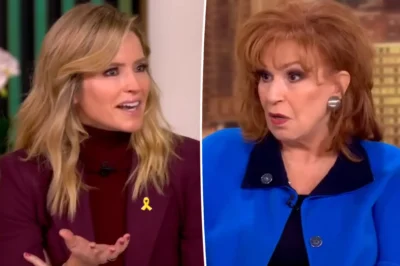 EXCLUSIVE The View’s Joy Behar receives talking to from bosses after exposing Sara Haines’ secret ‘lesbian romance’