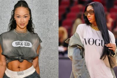VIDEO: Angel Reese Throws Shots At Jalen Green’s 39-Year-Old Baby Mama Draya Michele, Who Also Has Child With Ex-NFL Player On Her Latest Podcast