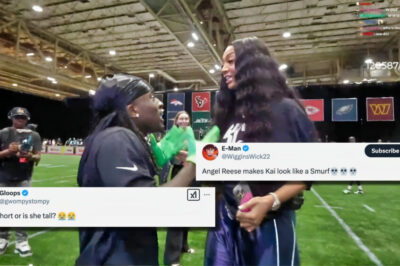 VIDEO: Social Media Is Wondering The Same Thing After Kai Cenat Makes A Hilarious Plea To Coach Angel Reese During NFL Flag Football Game