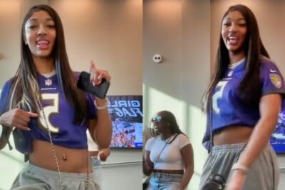VIDEO: Angel Reese Had Fans Going Nuts As She Danced And Rolled Her Hips While Rocking A Baltimore Ravens Jersey