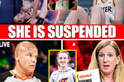 BREAKING: WNBA Referee Suspended After Caitlin Clark’s Injury—Fans Outraged by Leaked Clip (an)