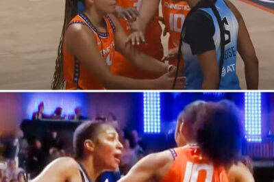 VIDEO: Angel Reese Got Her Hair Pulled & Immediately Tried To Fight Everyone On The Opposing Team (an)