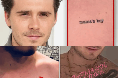 🔥“Brooklyn Beckham Just Covered His ‘Mama’s Boy’ Tattoo — And That’s Not Even the Juiciest Part…”🔥