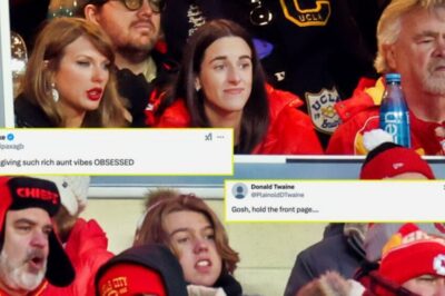 “Gosh, Hold The Front Page…”: The Entire Internet Is Going Crazy Over Caitlin Clark & Taylor Swift Exchanging Laughs During Chiefs-Texans Game