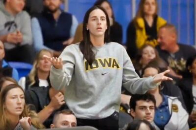 VIDEO: Caitlin Clark Was Caught On Camera Ripping The Refs From The Stands During Iowa Basketball Game
