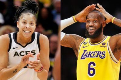 WNBA Legend Candace Parker Made A Hilarious Request To LeBron James For Her Two-Year-Old Son While Sitting Courtside During Lakers-Magic Game