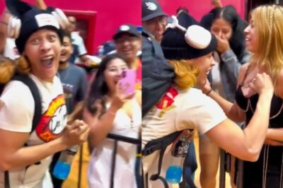 VIDEO: WNBA Outcast Chennedy Carter Caught Signing & Planting Huge Kiss On Fan’s Chest In Mexico After Getting Blackballed For Bullying Caitlin Clark