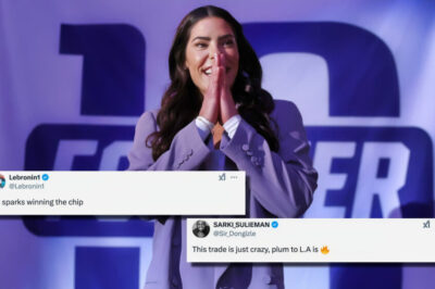 “Yea Sparks Winning The Chip”- Social Media Is Absolutely Losing Their Minds Over The New Los Angeles Sparks Trio After The Blockbuster Kelsey Plum Trade