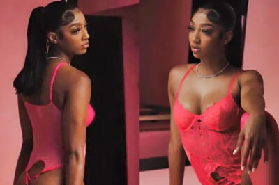 Social Media Is Calling Out Angel Reese After She Left Everyone’s Jaw On The Floor With Her Buns Out In New Never Seen Before Lingerie Photos