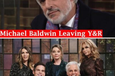 💔 “TEARS OF GOODBYE!” Michael Baldwin’s Final Scene Leaves Viewers Shattered—Christian LeBlanc Mysteriously Departs from Y&R
