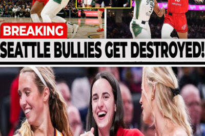 Aliyah Boston, Lexie Hull, Kelsey Mitchell DESTROY Seattle Storm BULLIES! Protect Caitlin Clark! (an)