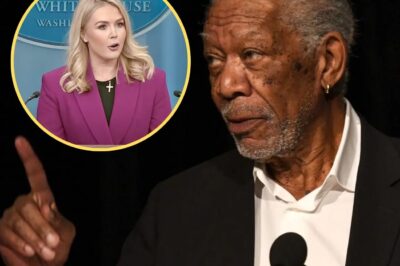 TV Showdown Shocker: Morgan Freeman Silences Karoline Leavitt in Viral On-Air Clash Over Race and Inequality