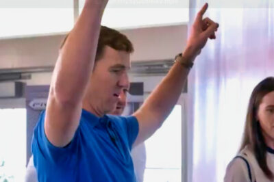 VIDEO: Caitlin Clark’s Interesting 1-Word Reaction Was Caught On Camera After Getting Beat By Giants Legend Eli Manning In Pop-A-Shot