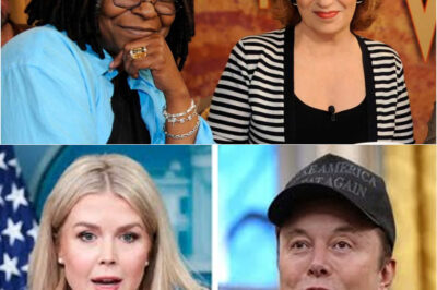 Karoline Leavitt and Elon Musk Raise Alarming Questions About ‘The View’—What Their Joint Statement Reveals About Media Influence in 2025