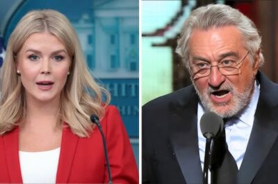 Robert De Niro BINIRA si Karoline Leavitt sa Isang Matapang na Pahayag: “WALA SIYANG KARAPATANG HUMUBOG SA MGA KABABAIHAN!”