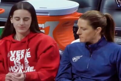 Cameras Caught Unusual Item Caitlin Clark Handed Head Coach Stephanie White On The Bench During Fever-Mystics Game