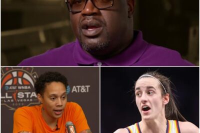 Shaquille O’Neal sent a five-word message that left Griner embarrassed after Brittney Griner was accused of calling Caitlin Clark “trash, a f*cking white girl” — and she quickly paid a heavy price.