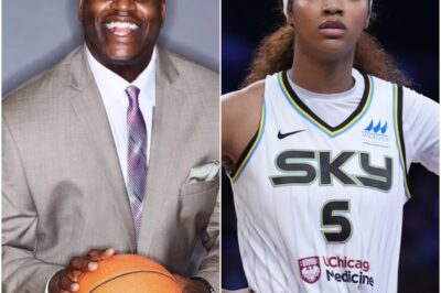 Shaquille O’Neal is under heavy criticism after referring to Angel Reese with a vulgar insult, calling her an idiot