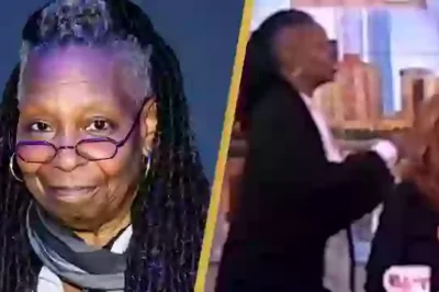 Whoopi Goldberg leaves her seat on The View to tear into audience member live on air